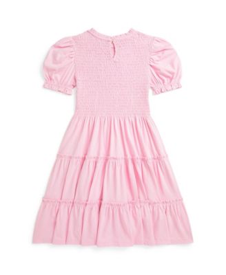 Big Girls Smocked Cotton Jersey Dress