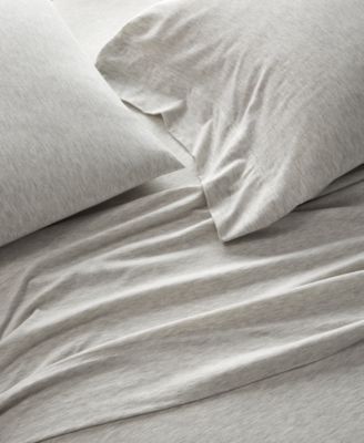 Jersey Cotton Blend 3-Pc. Sheet Set, Twin, Exclusively for Macy's 