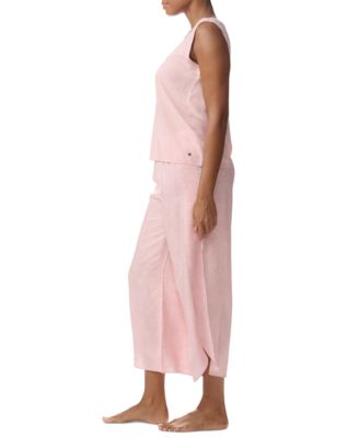 Women's Printed Cropped Pajama Set