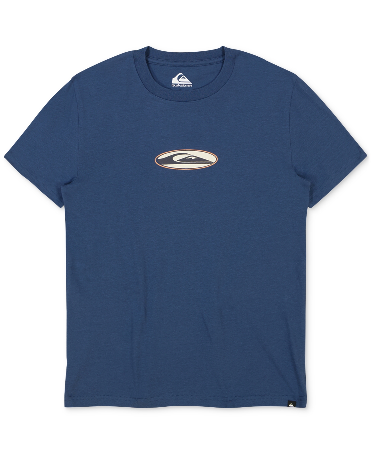 Shop Quiksilver Big Boys New Dawn Graphic Cotton T-shirt In Navy