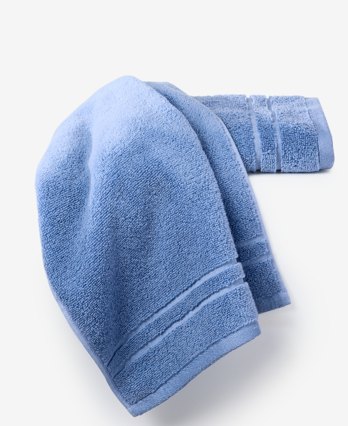 Arch Studio Quick Dry Bath Towel, 30" X 56", Exclusively At Macy's In Chambray