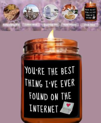 "You're The Best" Lavender Scented Soy Wax Candle, 10 oz.