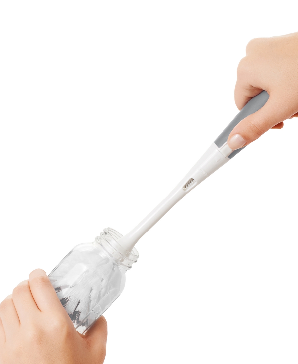 Oxo Tot 3-piece Baby Bottle Brush Set In No Color