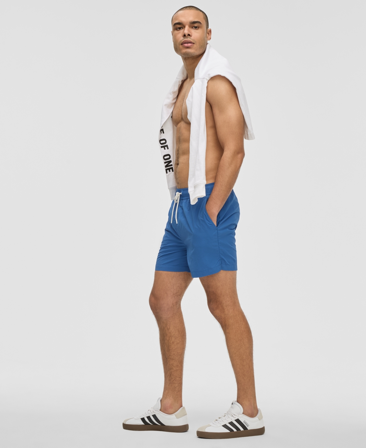 Mode Of One Men's Swim Trunks, Exclusively At Macy's In Seaport
