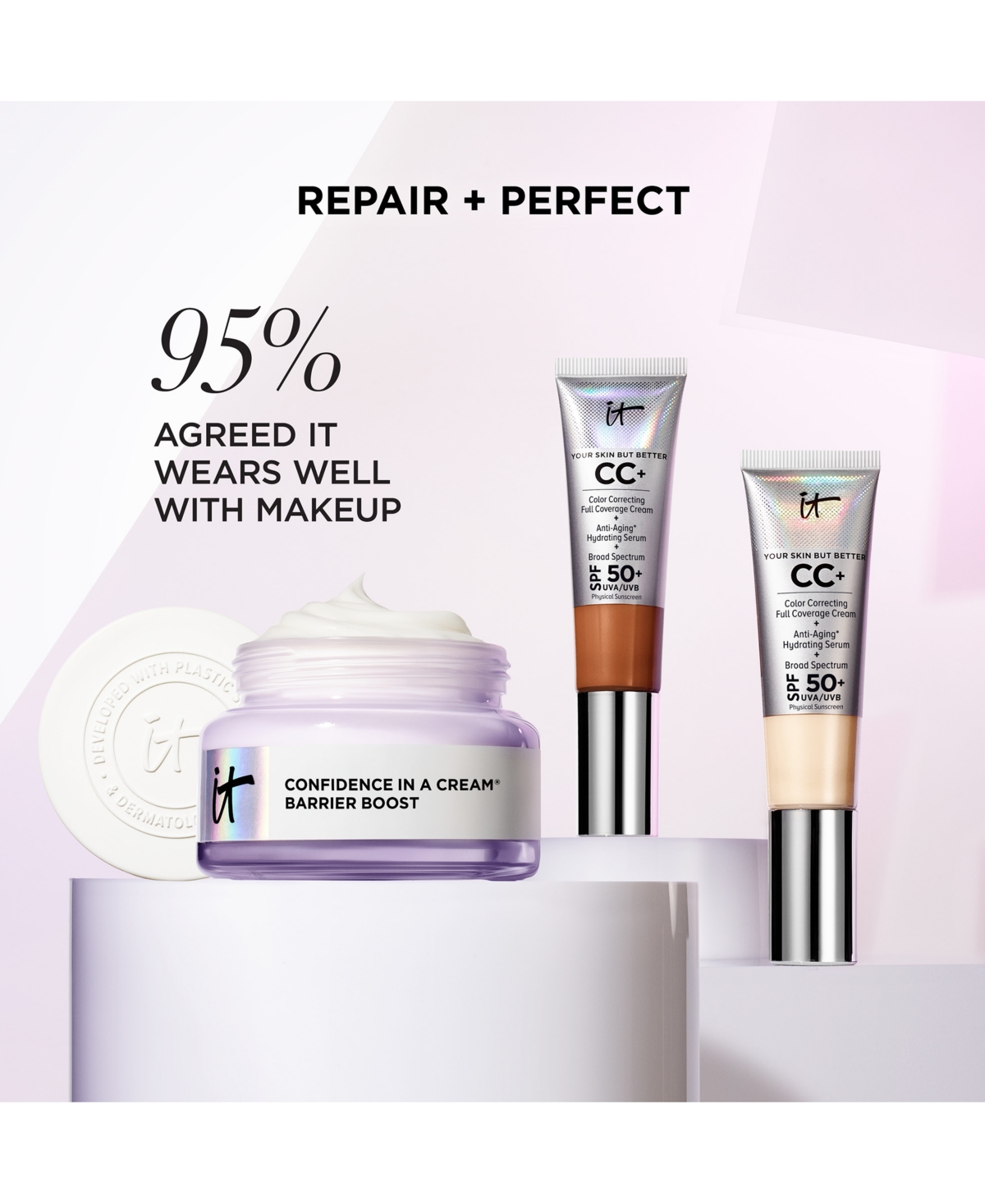 It Cosmetics Confidence In A Cream Barrier Boost, 15 ml In No Color