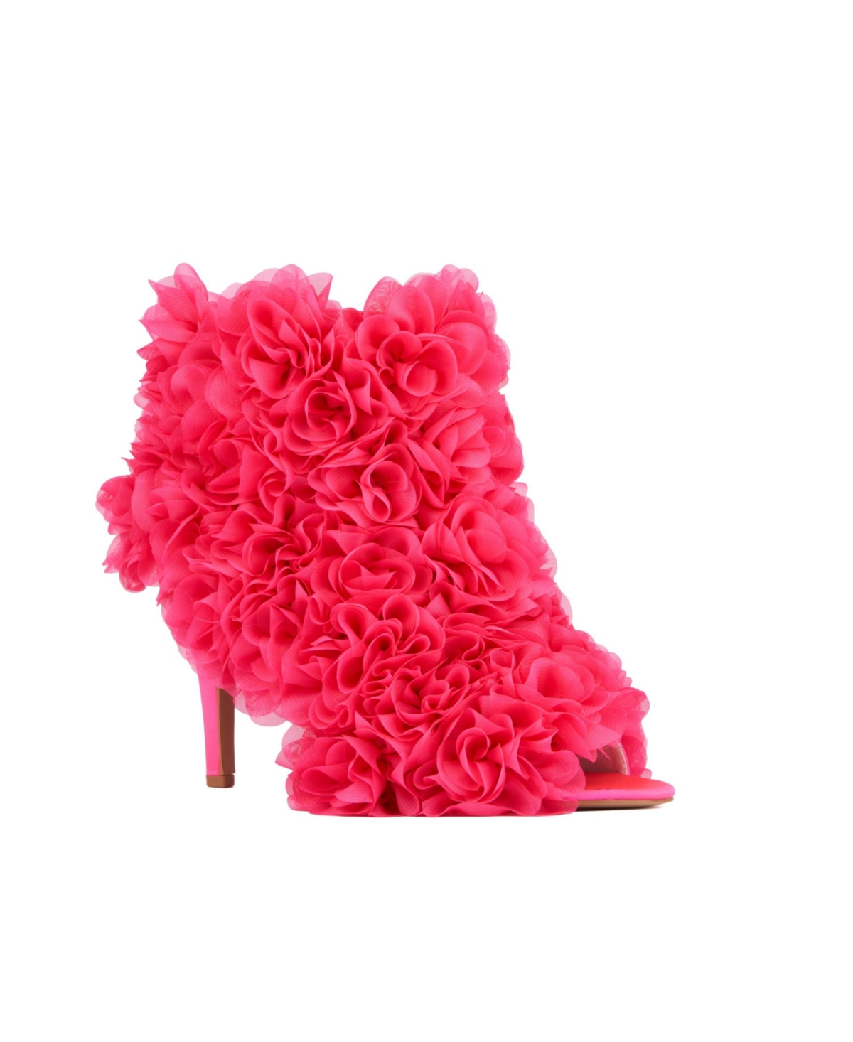 Womens's Tasha Bootie - Wide Width - Neon pink