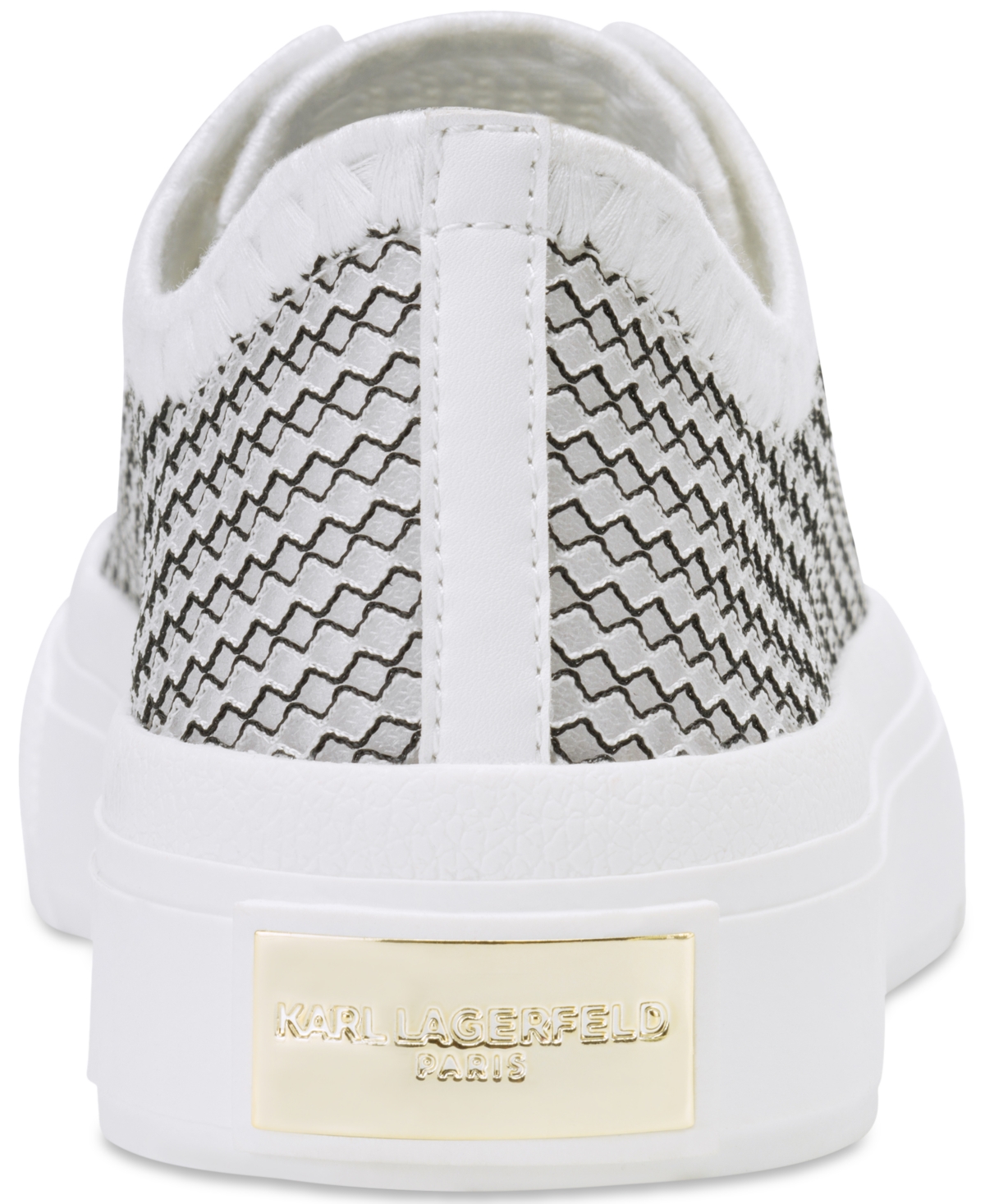 Karl Lagerfeld Women's Giddeon Sneakers In White,black