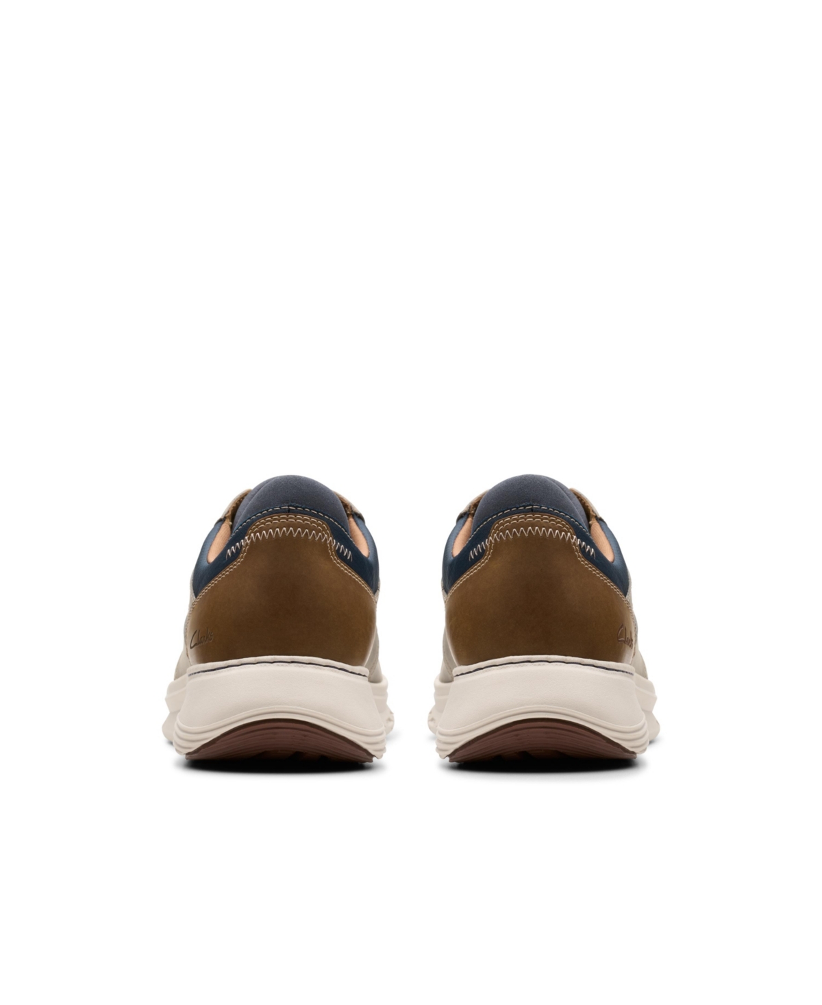 Clarks Men's Collection Motion Trek Pt Shoes In Taupe Combi Nubuck