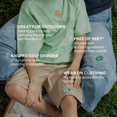 Mosquito Repellent Patches - Animal - 1 Pack | 90 Count