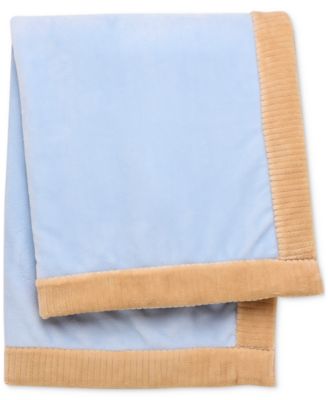 Baby Boys 2-Pc. Giftable My First Blanket & Bear Set 