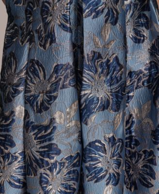 Women's Jacquard Strapless A-Line Dress