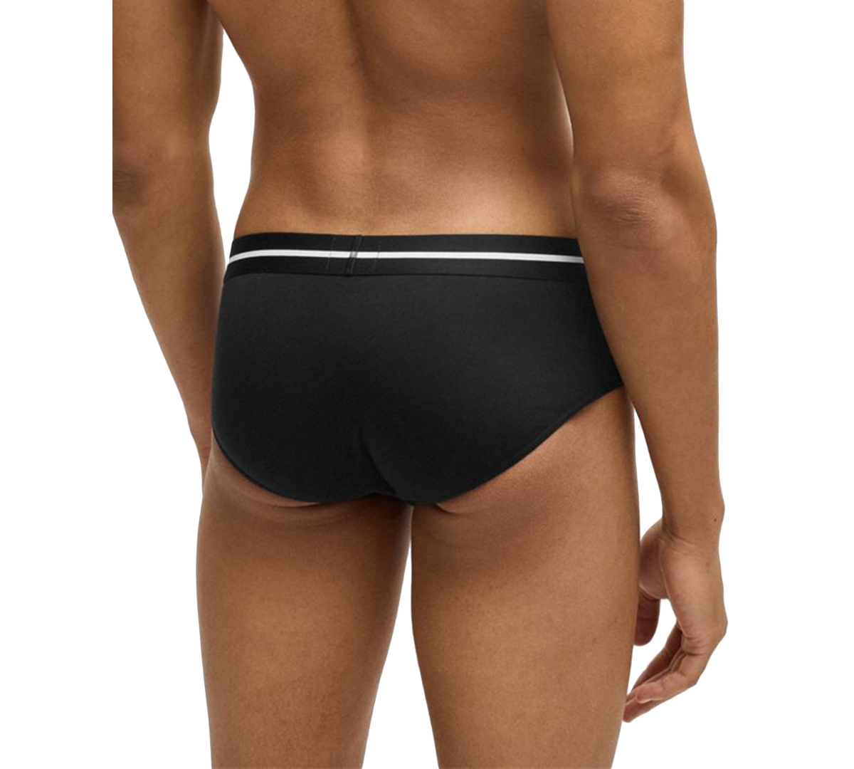 Hugo Boss Boss By  Men's 3pk. Bold Logo Hip Briefs In Blk