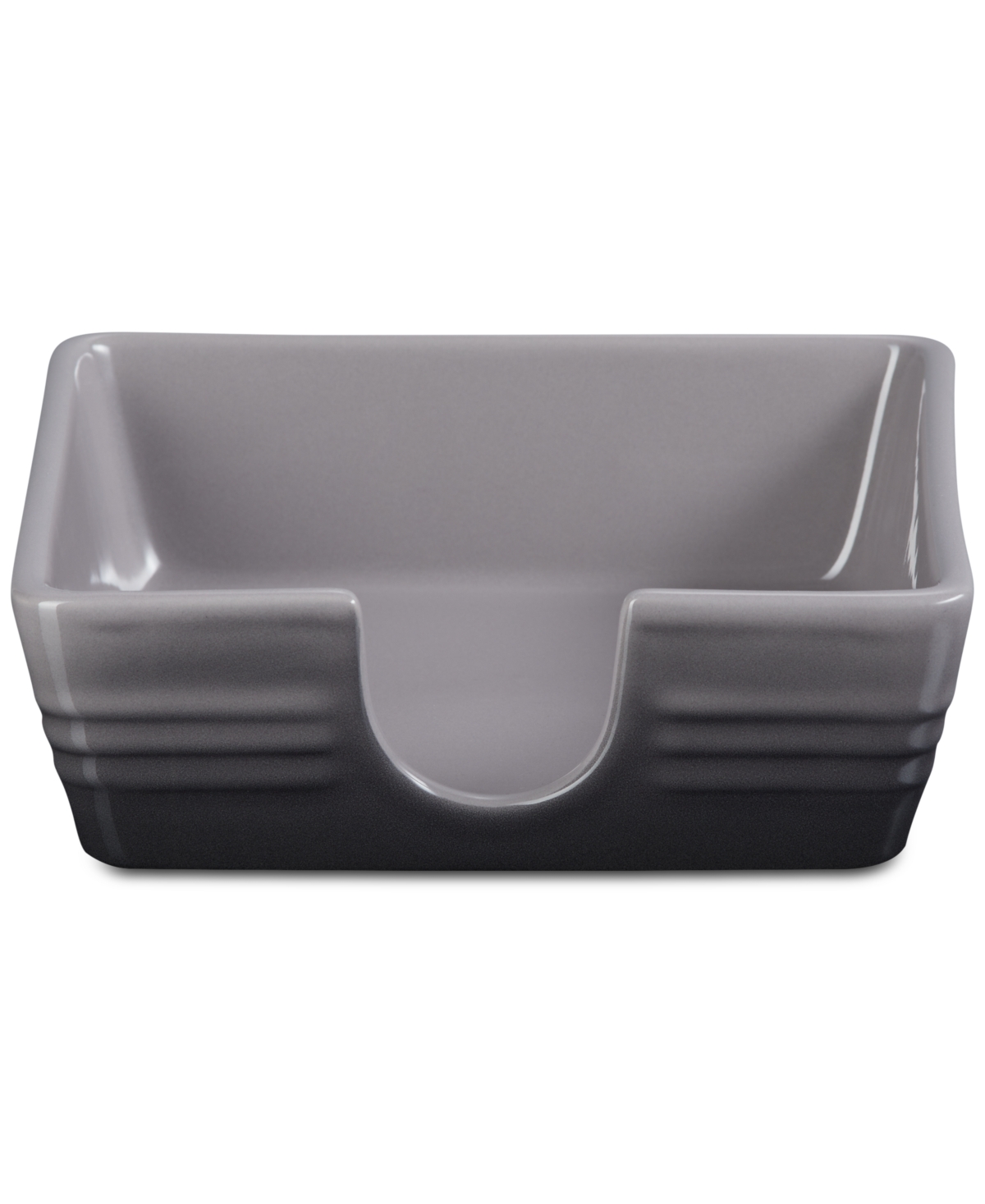 Stoneware Signature Cocktail Napkin Holder - Shallot