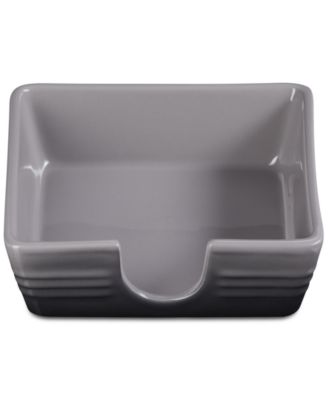 Stoneware Signature Cocktail Napkin Holder