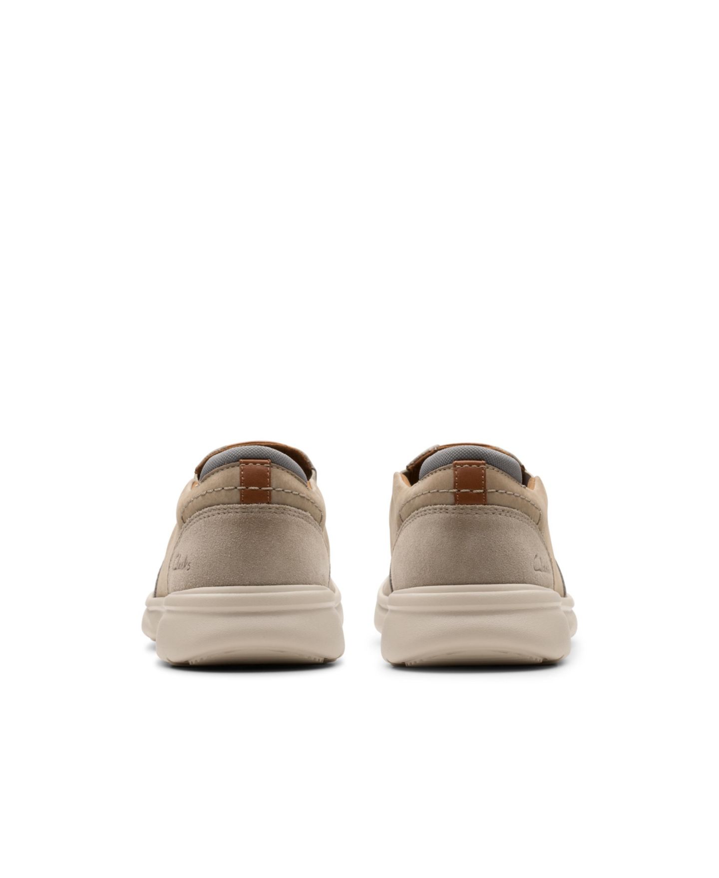 Мужские кроссовки Clarks Collection Bradley Ease, цвет: Светлый серый нубуковый — фото 6