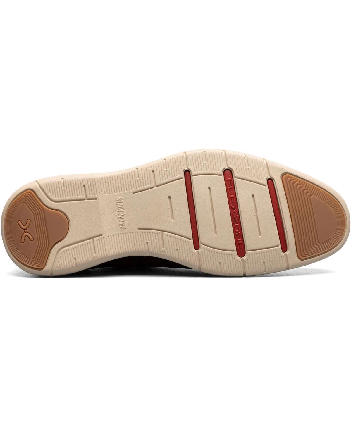 Stacy Adams Edgewood Wingtip Sneaker In Cognac