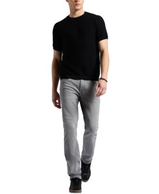 Men's Wipped Relaxed-Fit Textured-Knit Sweater