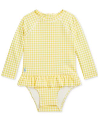 Polo Ralph Lauren - Baby Ruffled Gingham Rash Guard