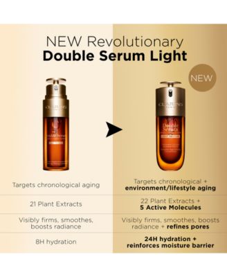 DOUBLE SERUM&reg; Light Texture To Firm, Boost Radiance & Refine Pores, 1.7 oz.