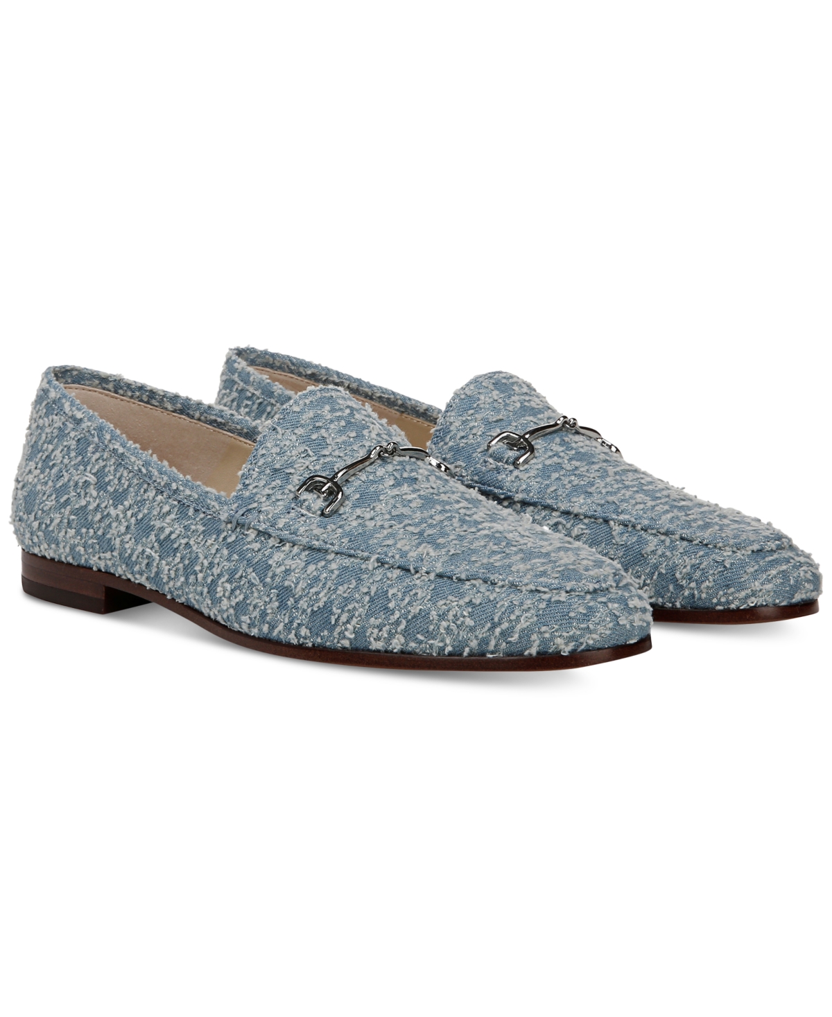 Sam Edelman Loraine Bit Loafer Montrose Blue Denim In Montrose Blue