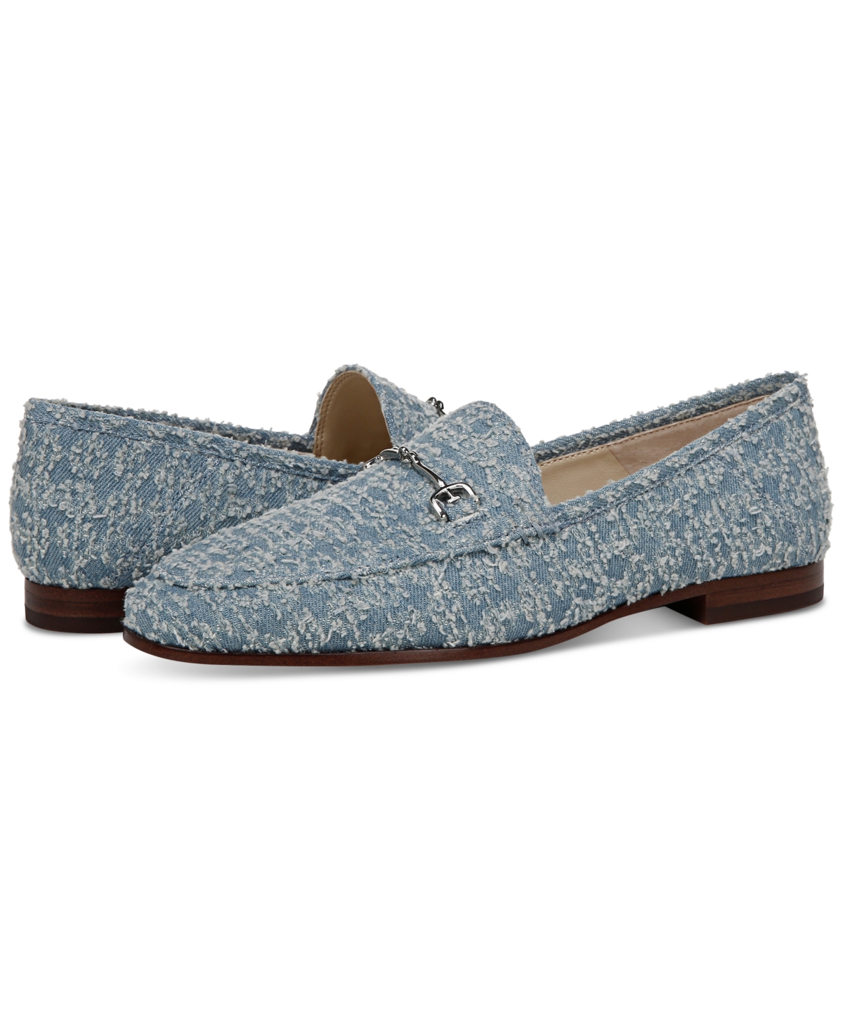 Sam Edelman Loraine Bit Loafer Montrose Blue Denim In Montrose Blue