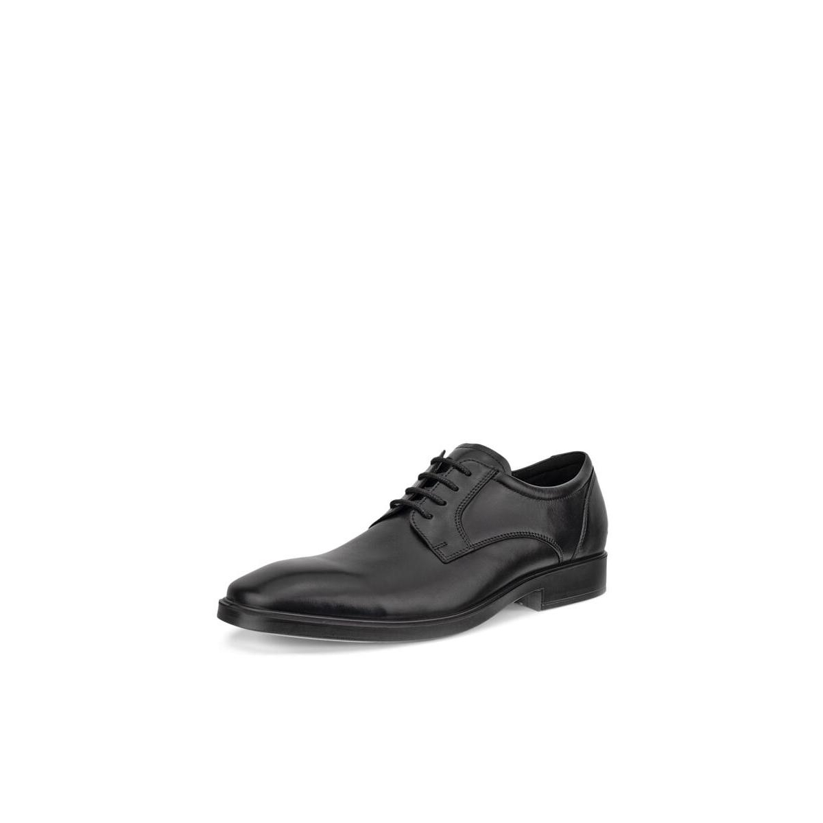 Ecco Men's Metropole Milan Plain Toe Derby Shoe In Black
