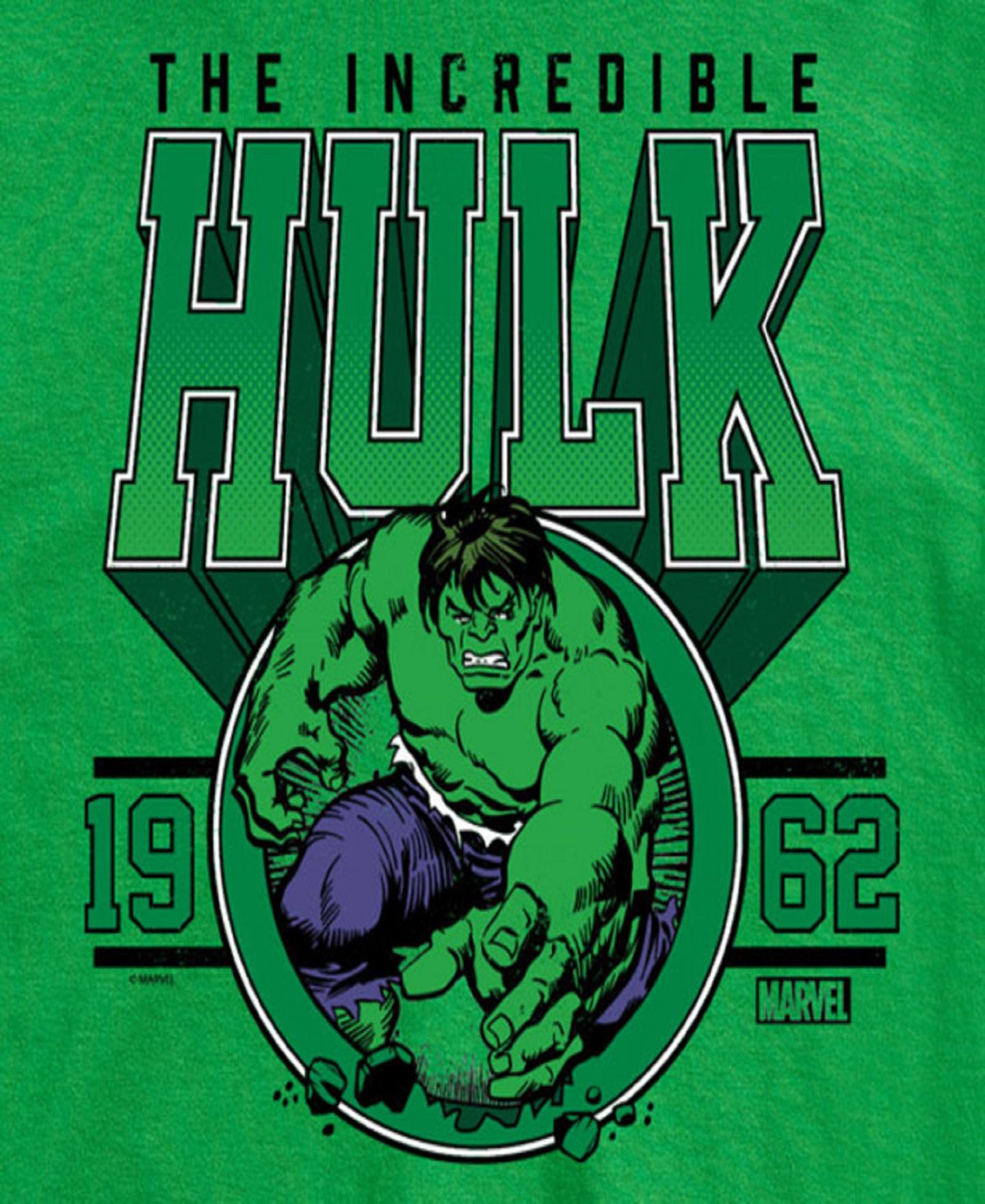 Мужская футболка AIRWAVES Hulk Short Sleeve, цвет: Зелёный — фото 3