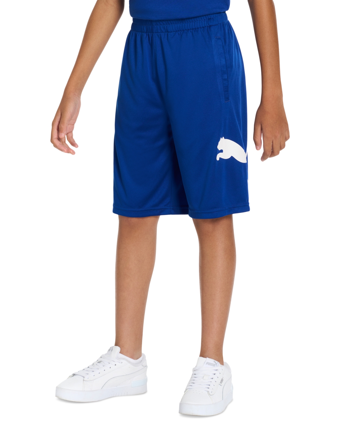 Puma Big Boys Essential Speed Pack Pull-on Performance Shorts In Vivid Blue