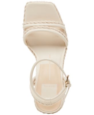 Women's Agnes Pearl Beaded Platform Dress Sandals