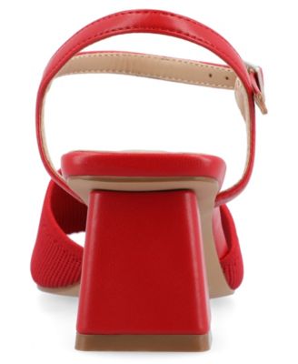 Women's Evylinn Knit Block Heel Dress Sandals