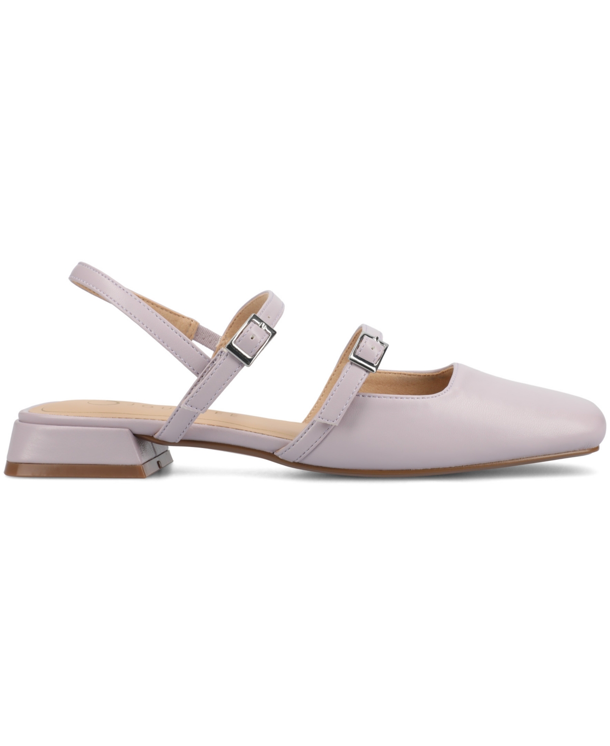 Journee Collection Journee Womens Gretchenn Wide Width Flats In Lilac