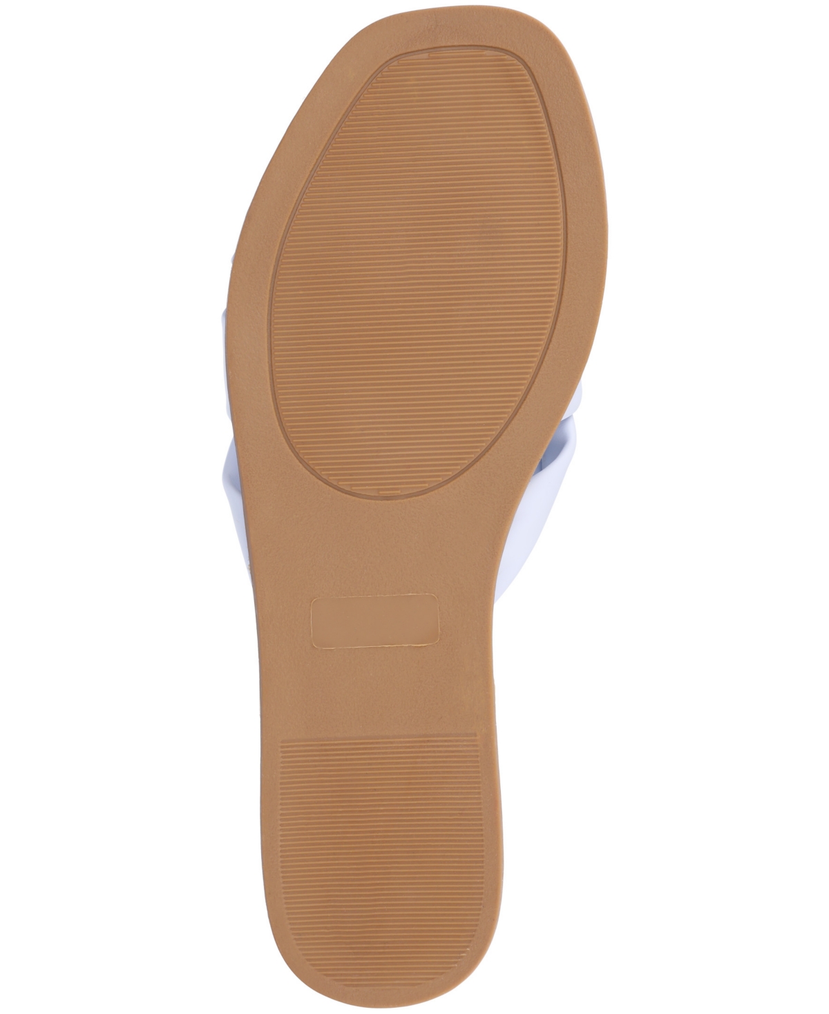 JOURNEE COLLECTION WOMEN'S PRYLIN BOW SLIDE FLAT SANDALS 
