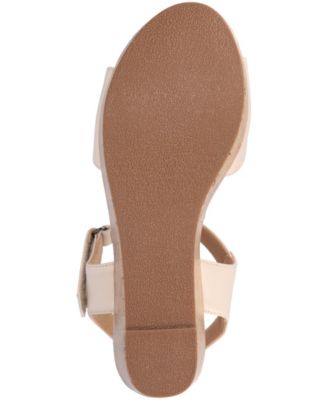 Women's Ranae Ankle Strap Platform Cork Wedge Sandals