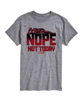 Men's Deadpool Nope Not Today Short Sleeve T-Shirt