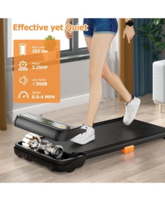 Under Desk Walking Pad Treadmill for Home/Office with Watch-Like Remote Control