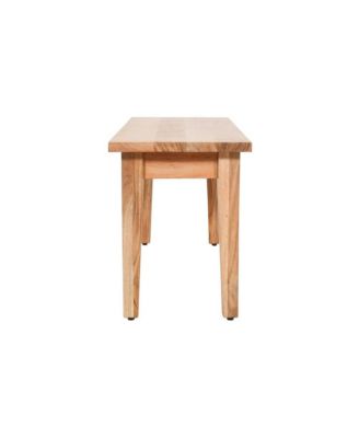 Colby 42"" Traditional Classic Solid Hardwood Bench