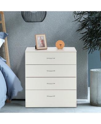 Modern Simple 4-Drawer Dresser for Stylish Storage and Bedroom Organization