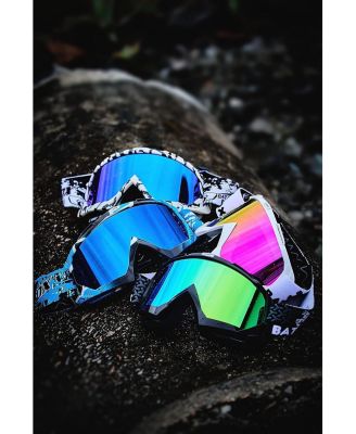 Dirt Bike ATV Goggles Motorcycle Gear Riding Motocross Dirtbike 4-Wheeler MX DH Accessories Goggles Glasses for Men Women Youth UV400 Protection Dust-proof Anti-Slip Strap