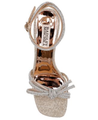 Women's Effie Rhinestone Bow Evening Sandals