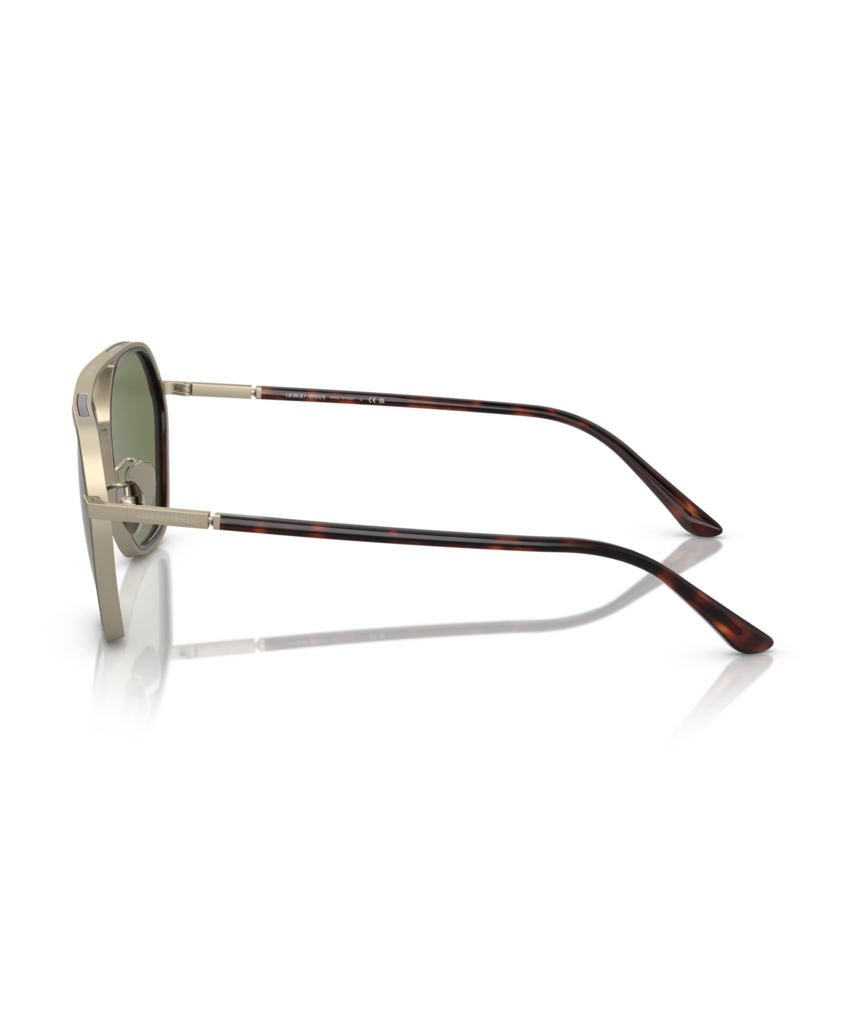 Giorgio Armani Man Sunglasses Ar6144 In Matte Pale Gold