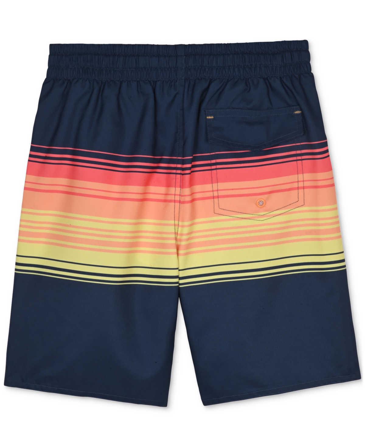 LAGUNA BIG BOYS MIDWAY STRIPE E-BOARD SWIM SHORTS 