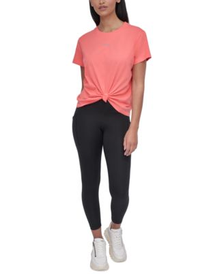 DKNY - Women's Studded-Logo T-Shirt