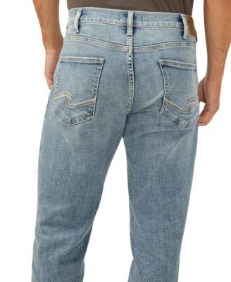 Men's Eddie Classic Athletic Fit Tapered Leg Luxe Heritage Jeans
