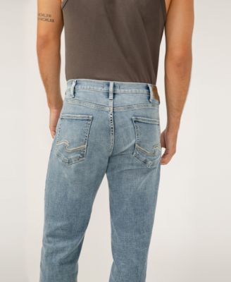 Men's Eddie Classic Athletic Fit Tapered Leg Luxe Heritage Jeans