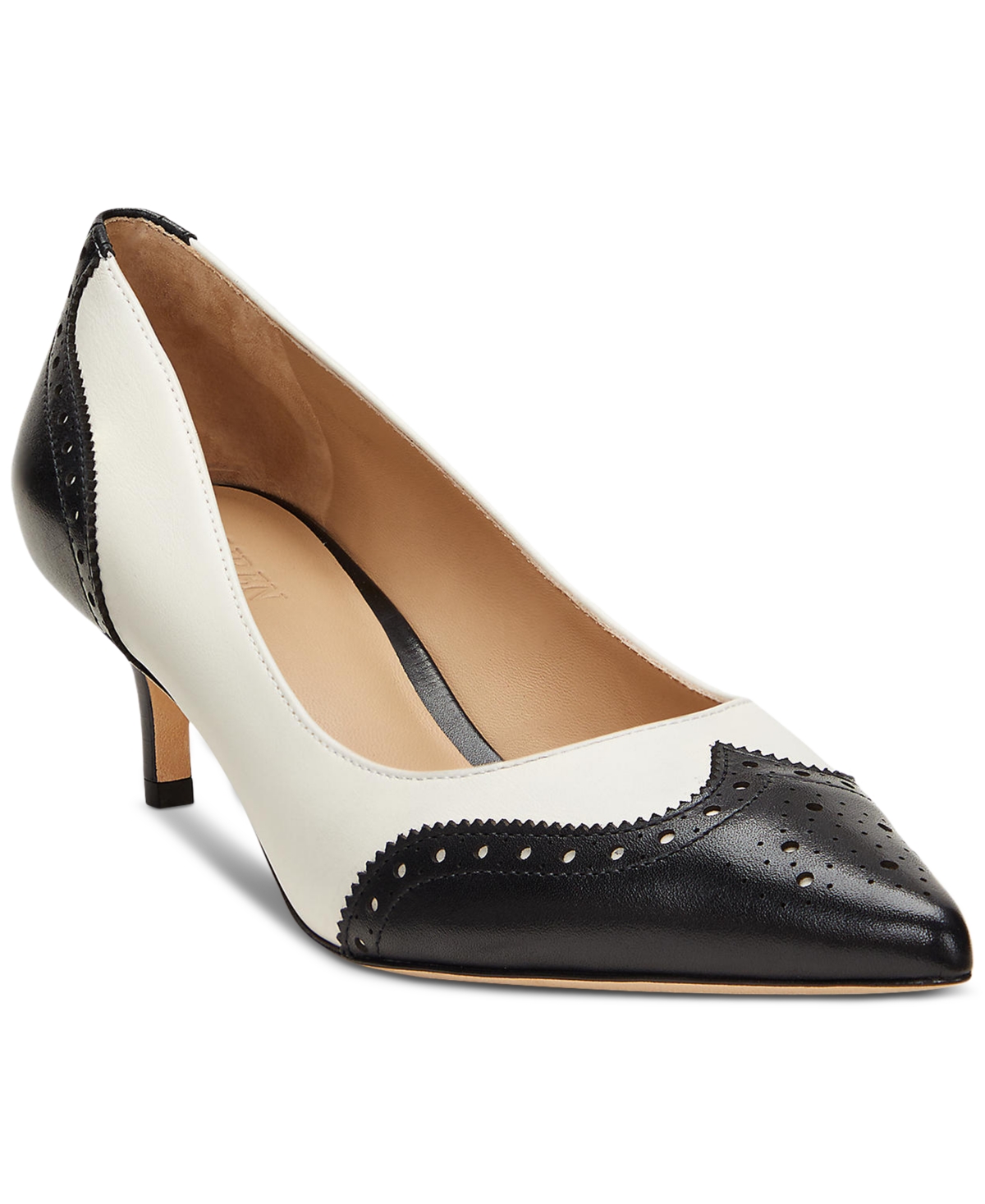 Women's Adrienne Pointed-Toe Pumps - Zebra, Dark Hickory