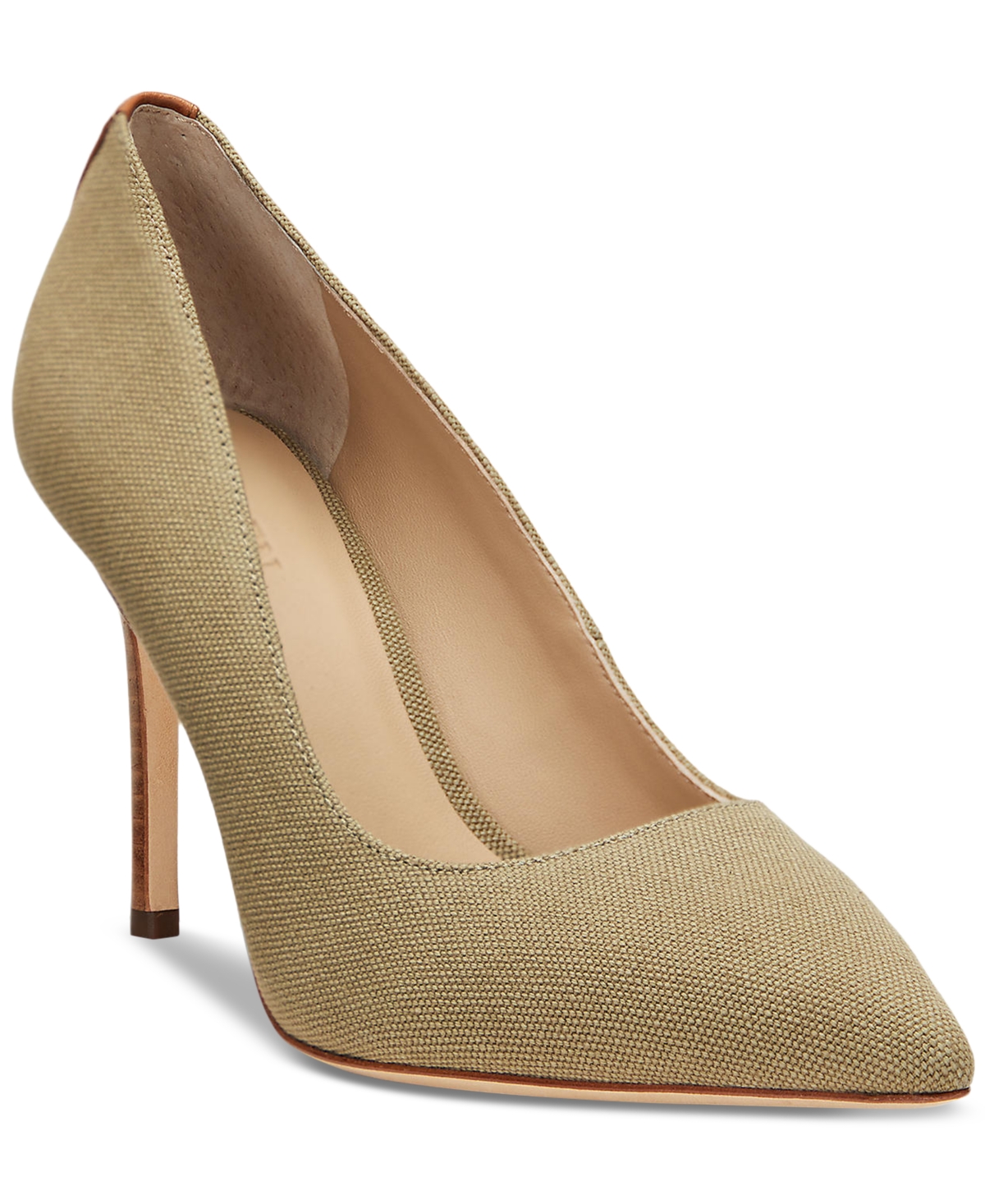 Women's Lindella Pumps - Hunter Olive, Lauren Tan