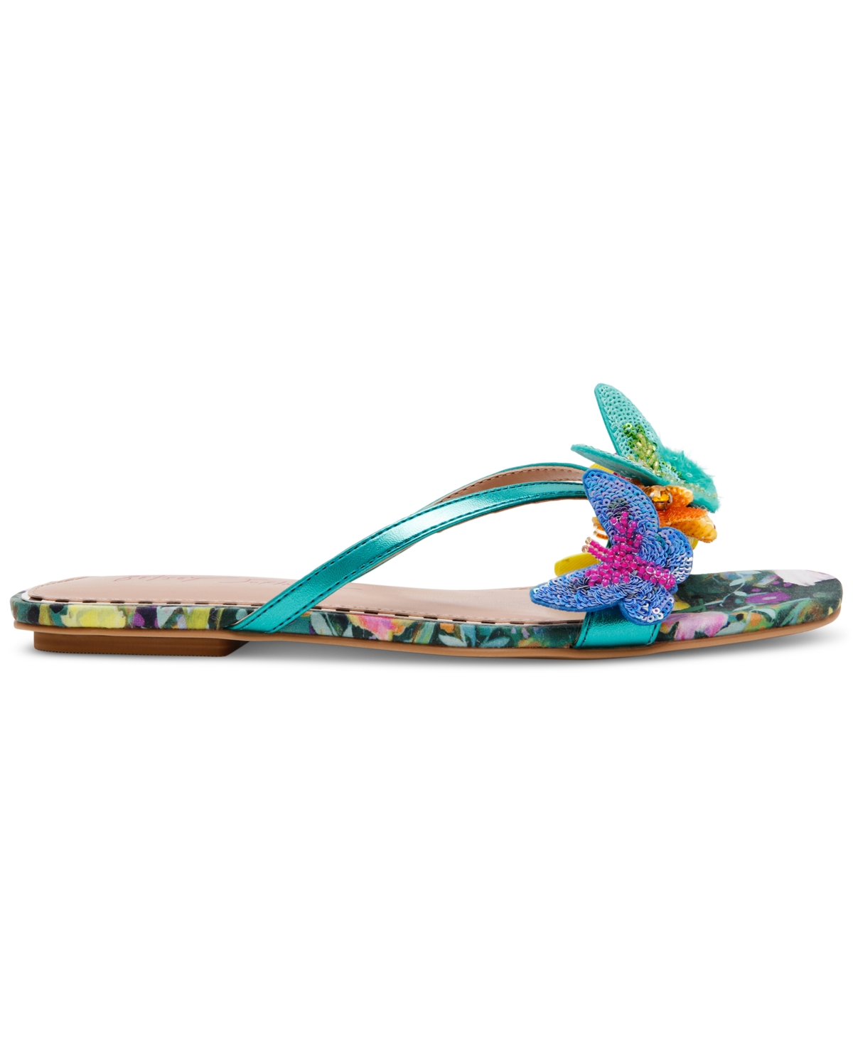 BETSEY JOHNSON WOMEN'S SELLENA BUTTERFLY SLIDE SANDALS 