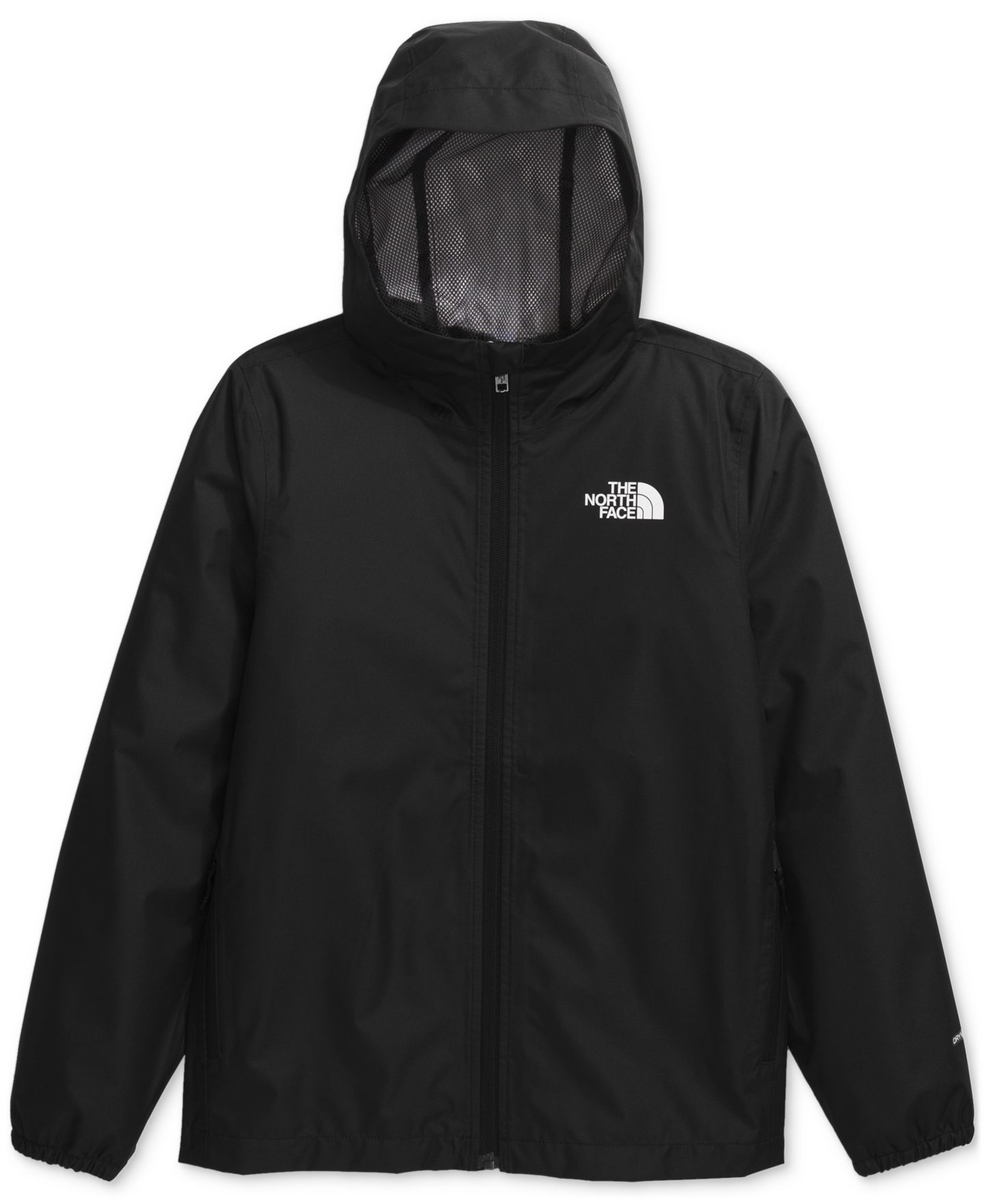 Куртка The North Face Teen Zipline Rain Jacket для девочек, цвет: Чёрный — фото 3