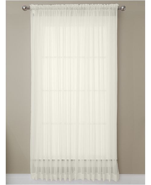 Miller Curtains Solunar Voile 54 X 63 Insulating Sheer Curtain