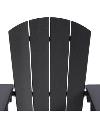 Kids Outdoor Adirondack Plastic Patio Chair (Set of 4)